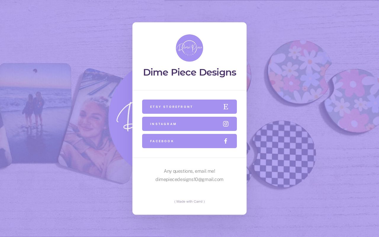 Dime Piece Designs Links